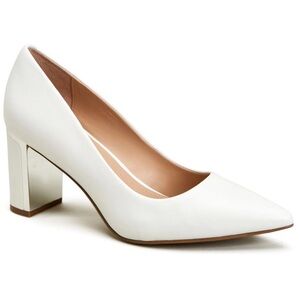 Alfani Step N Flex White Heels Size 7.5